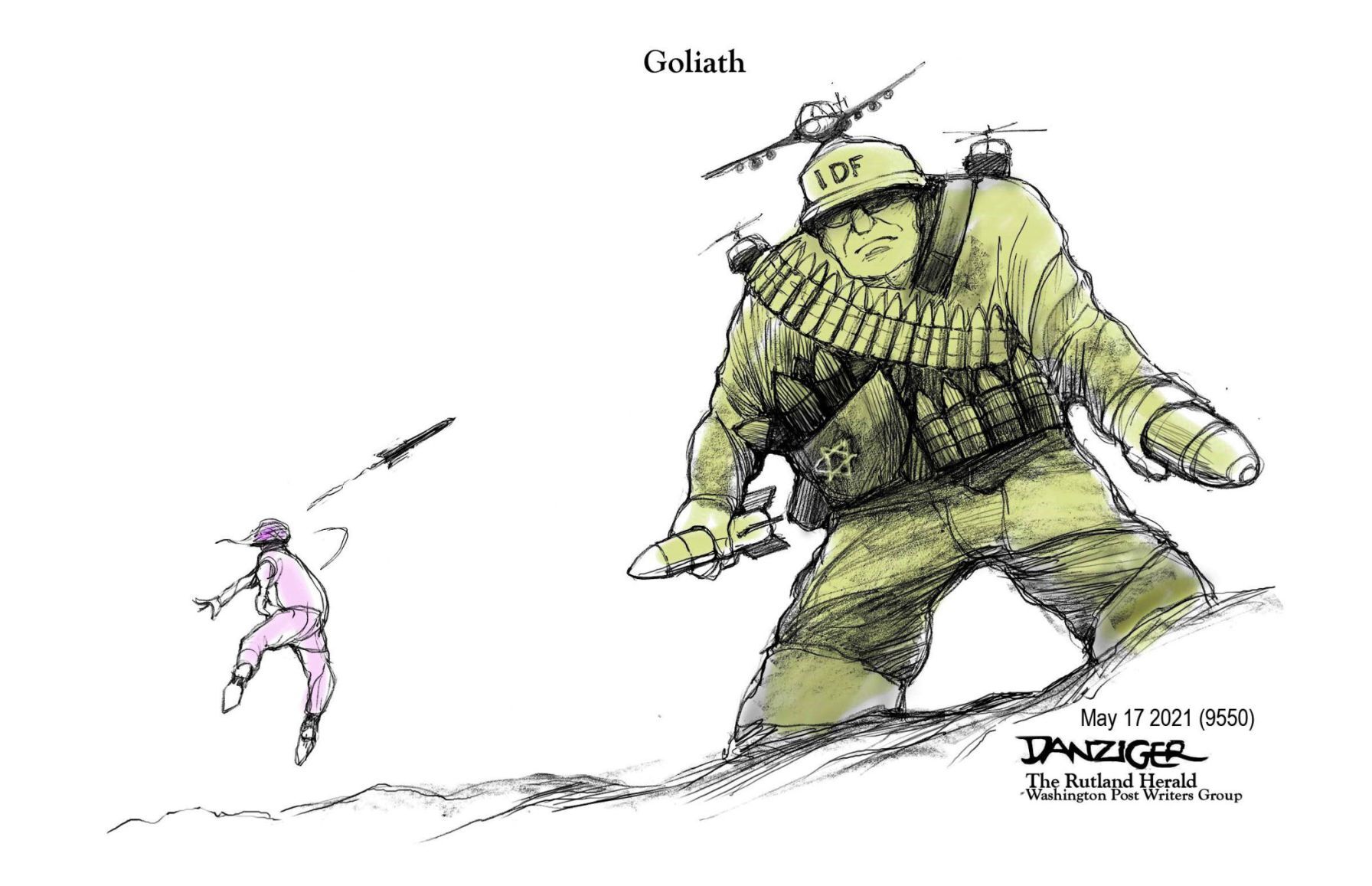 Jeff Danziger cartoon